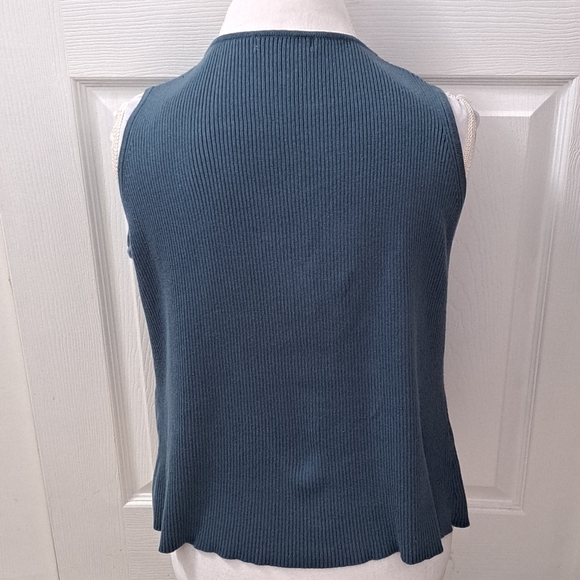 Two Piece Green Tunic & Cardigan   Size XL - Picture 3 of 11